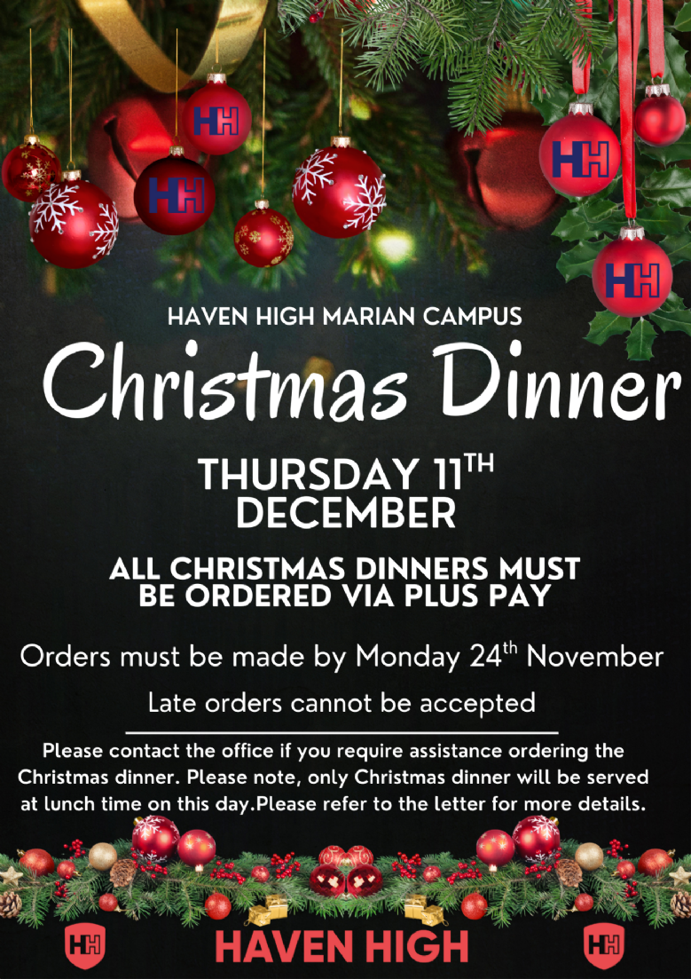 Image of christmas dinner poster